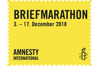 Briefmarathon: Briefe schreiben für Menschenrechte